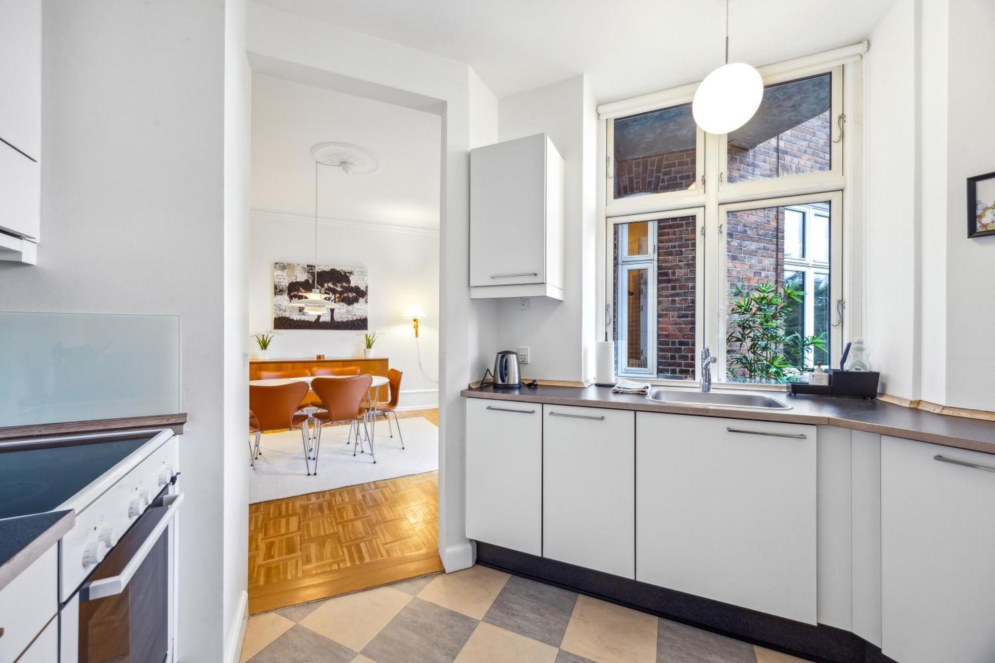 Appartement Elegant With Prime Location In Osterbro *
