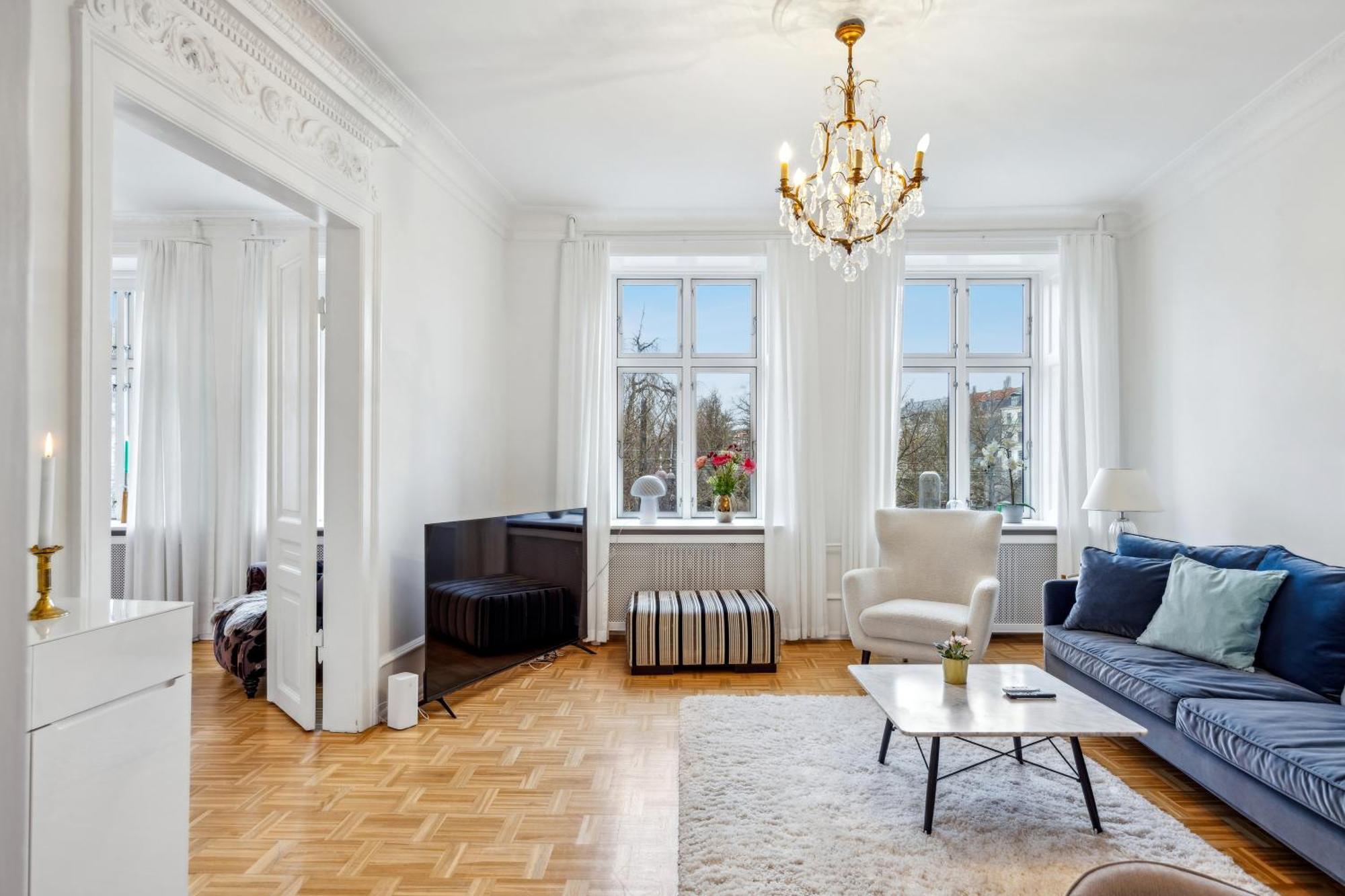 Elegant With Prime Location In Osterbro Копенгаген