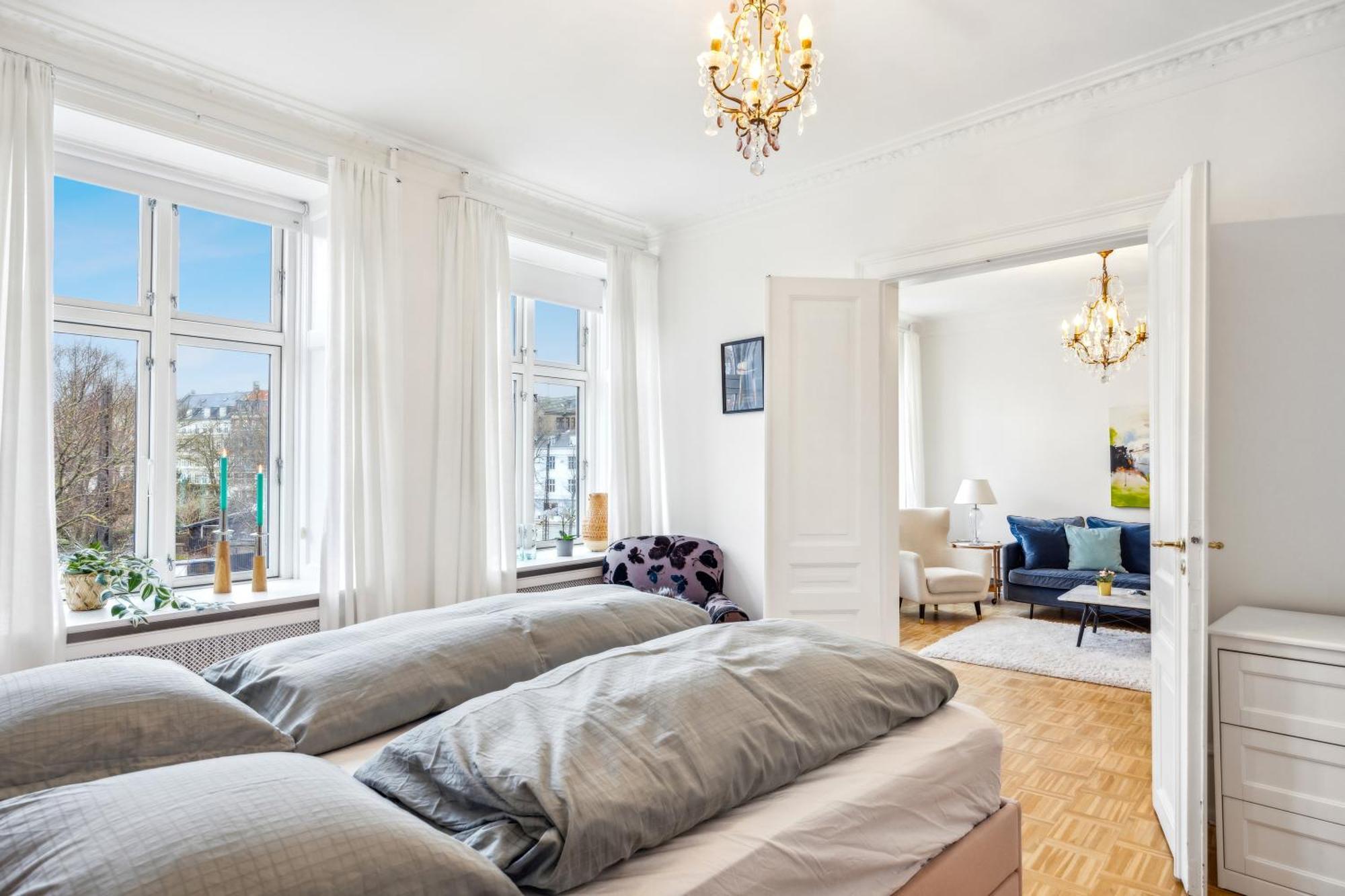 Elegant With Prime Location In Osterbro Апартаменты Копенгаген